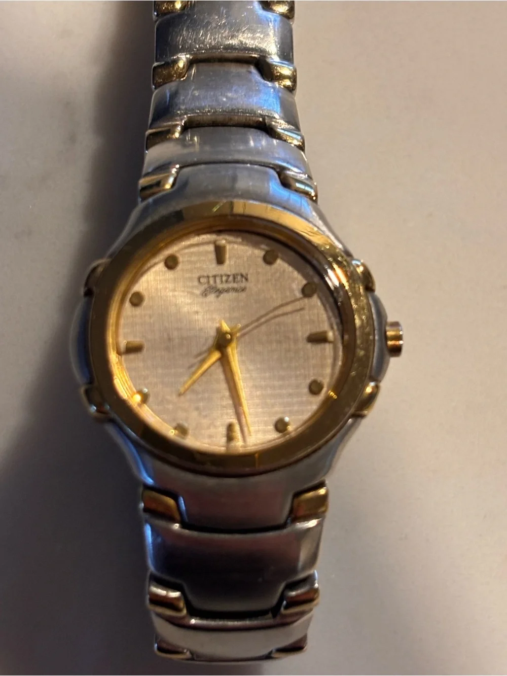 Citizen Two-Tone Silver and Gold Women's Wristwatch